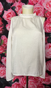 chemise en soie blanche