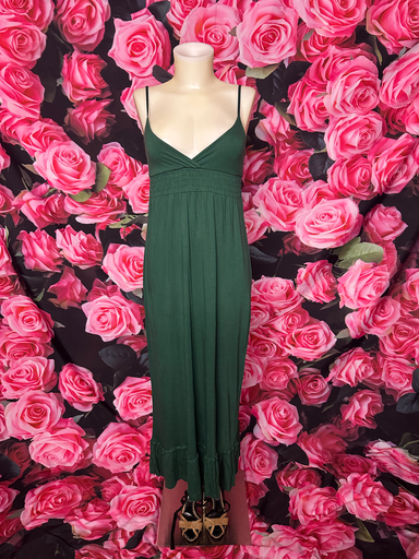 robe longue verte