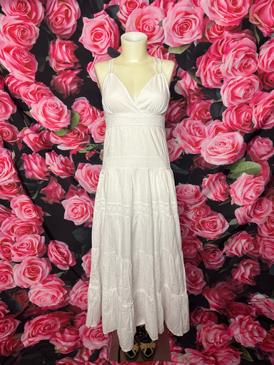 robe longue blanche