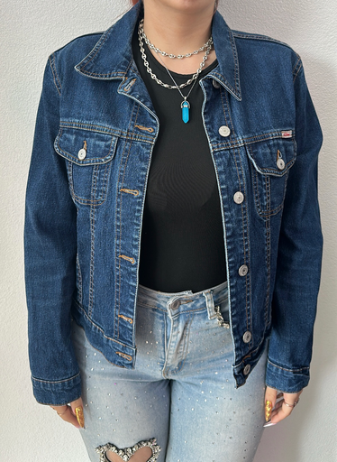 Veste en jean classique
