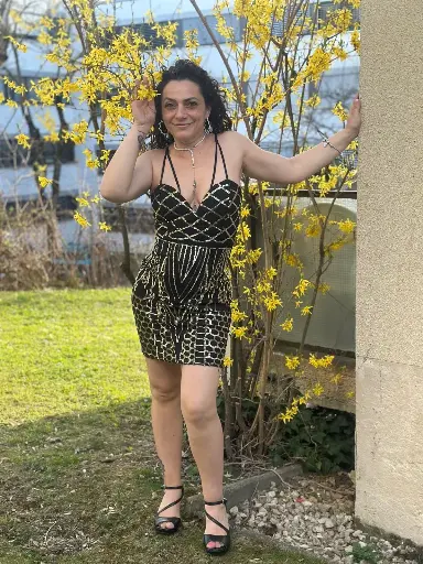 robe à pailettes