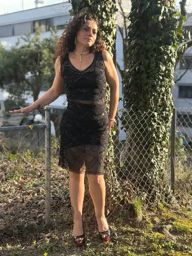 robe transparente